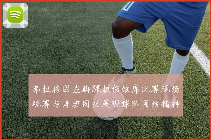 弗拉格因左脚踝扭伤缺席比赛现场观赛与库班同坐展现球队团结精神