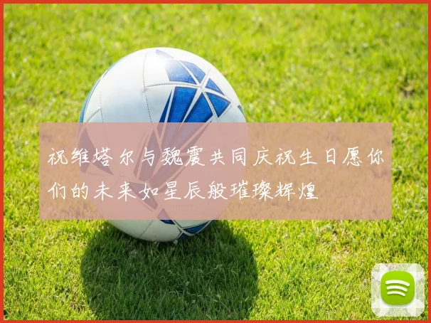 祝维塔尔与魏震共同庆祝生日愿你们的未来如星辰般璀璨辉煌