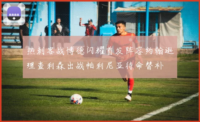 热刺客战博德闪耀首发阵容约翰逊理查利森出战帕利尼亚待命替补